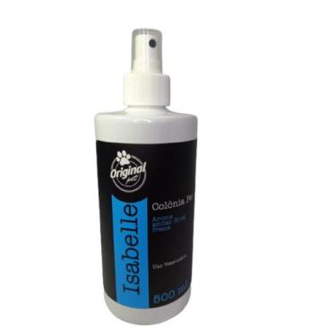 Imagem de Colônia Pet 500 ml Aroma Isabelle para cães e gatos - Original Pet
