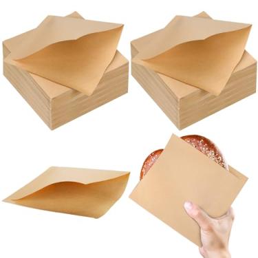 Imagem de Colarr 1000 sacos de pretzel macios 16,69 x 19 cm, sacos individuais resistentes à graxa, sacos abertos duplos, papel sanduíche, suporte de pretzel para suportes de concessão, biscoitos, salgados,