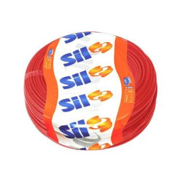 Imagem de Cabo Elétrico Flexível Sil Condutor Cobre Vermelho 2,5MmX50M