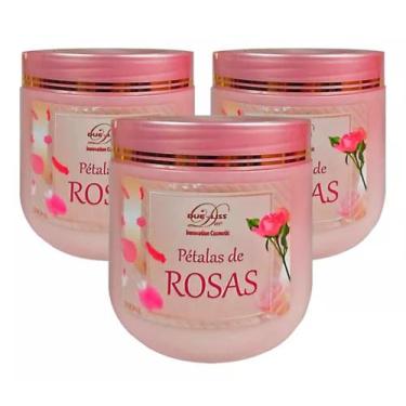 Imagem de Máscara Pétalas De Rosas Mask Pink Dueliss Cosmétic - 3 Unid