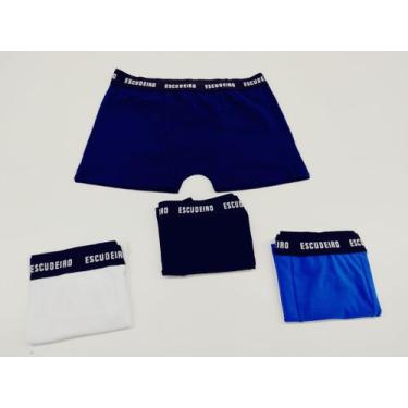 Imagem de kit 10 cuecas Escudeiro boxer