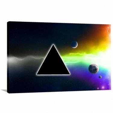 Imagem de Quadro decorativo Pink Floyd - Banda - Tela em Tecido - Wall Frame