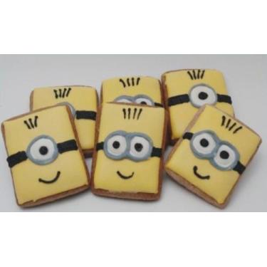 Imagem de Biscoito Decorado de Mel Minions 30g - Dona Maria Biscoiteria 