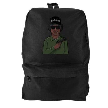 Imagem de Mochila Bolsa Masculina Basica Escolar Pega a Visão Estampado Homem - 