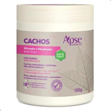 Imagem de Ativador E Modelador Anti Frizz Cachos Apse 500g - Apse Cosmetics