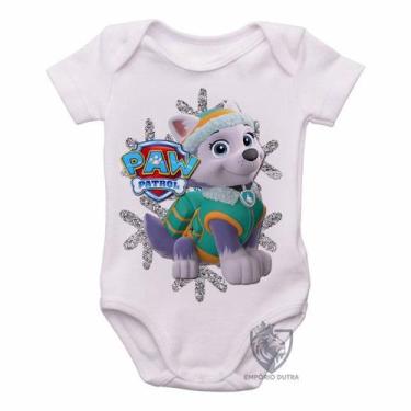 Imagem de body nenê criança roupa bebê  Patrulha Canina Everest - Empório Dutra,