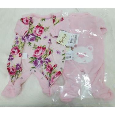 Imagem de Macacão Luxo Forrado Plush Buckle Bebe Menina Paraiso 10154 - Paraíso,