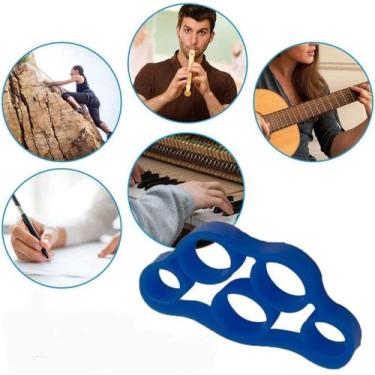 Imagem de Dispositivo Anel Exercícios Treino Para Anti Dores Dedos Da Mão Yoga F