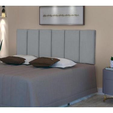 Imagem de Cabeceira Suspensa Almofada Cama Solteiro 90 cm Dubai - Magazine L, Ci