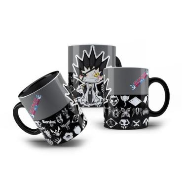 Imagem de Caneca de Porcelana  Zaraki Kenpachi Gotei 13 Bleach Mangá - LaVince
