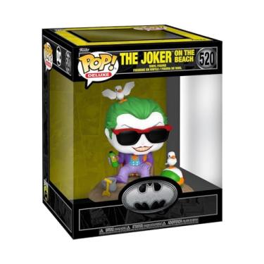 Imagem de Boneco Funko POP! Deluxe - DC Comics Batman 85 Anos - Coringa na Praia (1989)