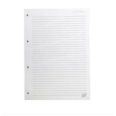 Imagem de Bloco Folha Fichário caderno argolado Pautado Yes A4 oficio