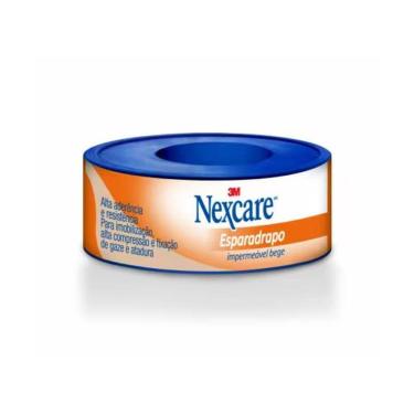 Imagem de Esparadrapo Impermeável Cor Bege 12Mm X 3M Nexcare