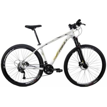 Imagem de BICICLETA ARO 29 RINO EVEREST TRAS. ALIVIO - 27V - 1.0 (BRANCO, 15)