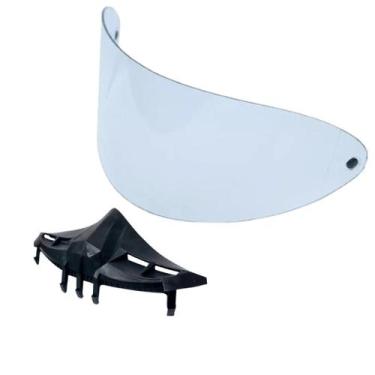 Imagem de Viseira Capacete San Marino Mais Narigueira Big - Polivisor, Cristal, 