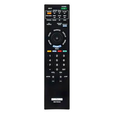 Imagem de Controle remoto de substituição RM-YD040 compatível com Sony BRAVIA LED retroiluminado LCD HDTV com TV 3D KDL-46HX800 KDL-40HX800 KDL-55HX800 KDL-46HX800 KDL-40HX800 KDL-55HX800 KDL46HX800 KDL40HX800