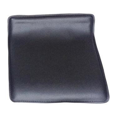 Imagem de Ioensy Substituição de assento de banco de bar Peças de banco de bar Acessório de banco de bar de cozinha PVC para casa, Preto