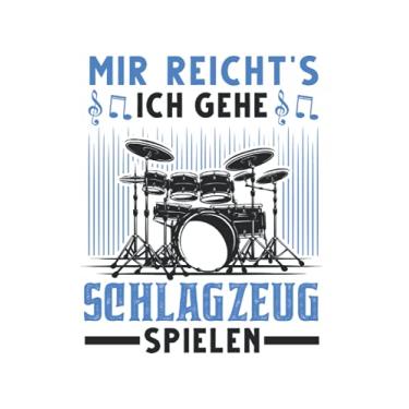 Imagem de Schlagzeug Tagesplaner: Mir reichts Ich gehe Schlagzeug spielen Drummer/Kalender 2022 / Wochenplaner Tagesplaner Planer/Planungsbuch To-Do-Liste / 6x9 Zoll / 100 ausfüllbare Seiten