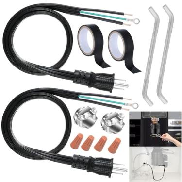 Imagem de Kit de cabo de alimentação CRD-00 com 2 metros compatível com InSinkErator, Badger, Essential, CoverControlPlus, também adequado para a maioria dos modelos de trituração de lixo