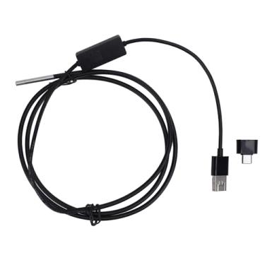 Imagem de Câmera Endoscópica USB Com Luz, Endoscópio Industrial HD de 3,9 Mm, Ferramentas de Boroscópio de 5-20 Mm Com 6 Luzes LED Ajustáveis, Câmera de Inspeção à Prova D'água IP67