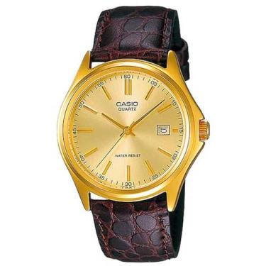 Imagem de Casio Relógios masculinos em geral com pulseira fashion MTP-1183Q-9ADF - WW, Relógio analógico, relógio de quartzo, movimento de quartzo