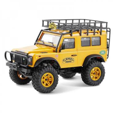Imagem de Automodelo Off Road FMS 1/24 FCX24M Land Rover Defender 90, Amarelo