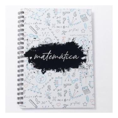 Imagem de Caderno Universitário 100fls Matemática Profissões - Serv Color, Matem