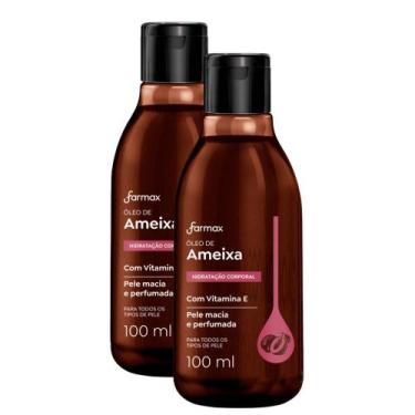 Imagem de Kit 2 Óleo de Ameixa Farmax Hidratante Corporal Para Todos os Tipos de