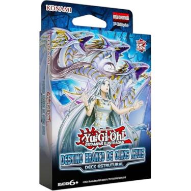 Imagem de Deck Estrutural YuGiOh! Destino Branco de Olhos Azuis cards cartas yugioh konami em português
