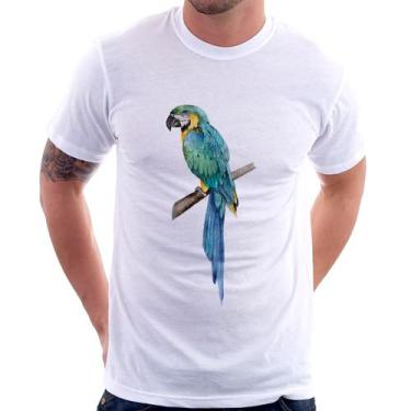 Imagem de Camiseta Arara Azul - Foca na Moda, Branco, G