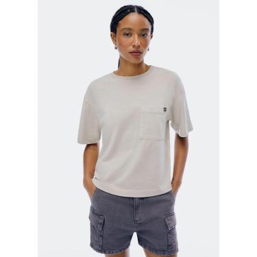 Imagem de Blusa Hering Box Estonada Com Bolso Feminina-Feminino