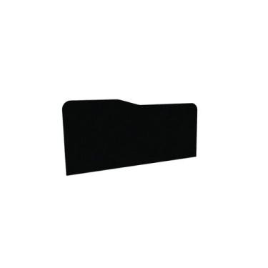 Imagem de Painel Divisor Para Estacao De Trabalho 130X50Cm Preto - Pandin Móveis