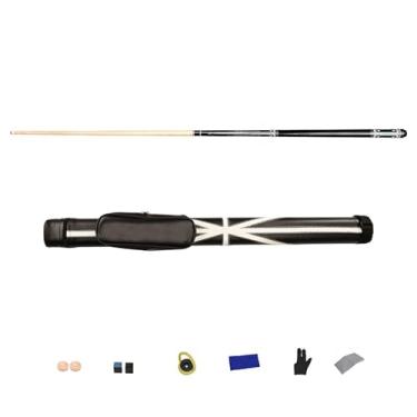 Imagem de Taco de Bilhar Premium, Feito com Madeira Durável, Construção Impecável e Design Exclusivo para Partidas Profissionais (A Tacos de bilhar e acessórios+ barril de tacos B, 12.5mm)