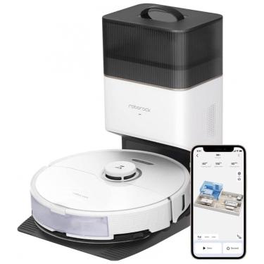 Imagem de Aspirador de Pó Robô com Mapeamento Multinível e Sucção Forte 6000PA, 110V, roborock S8, Branco