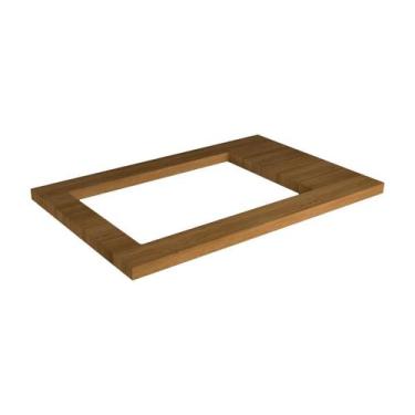 Imagem de Tampo para Cooktop 4 Bocas Denver II Freijó 80 cm - Modern