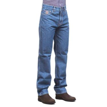 Imagem de Calça Jeans Masculina 100% Algodão Azul Os Vaqueiros 37586