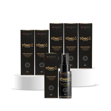 Imagem de Kit 6 Tônico Capilar Poderoso Antiqueda Crescimento do Cabelo