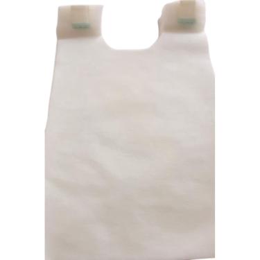 Imagem de Babador Descartável Branco 30G - 100 Unidades