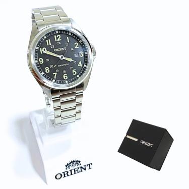 Imagem de Relógio Orient Masculino Analógico Solartech Prateado MBSS1492 P2SX