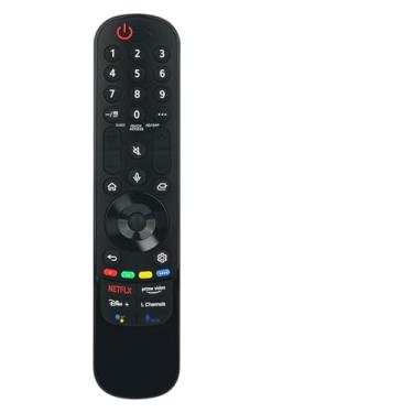 Imagem de Novo controle remoto de voz MR21GA AKB76036202 para TVs LG OLED UHD 4K TV 2021 OLED séries G1, C1, A1, TVs Mini-LED QNED99, QNED90 Series NANO99, NANO90, NANO85, NANO80
