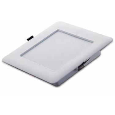 Imagem de Plafon Fita LED Tramontina Quadrado Embutir Branco 18W 4000K 1250lm Lu