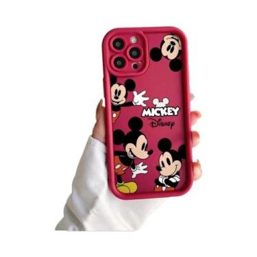Imagem de Capas Disney Mickey e Minnie Mouse para Samsung A03, A04s, A05s, A10s,