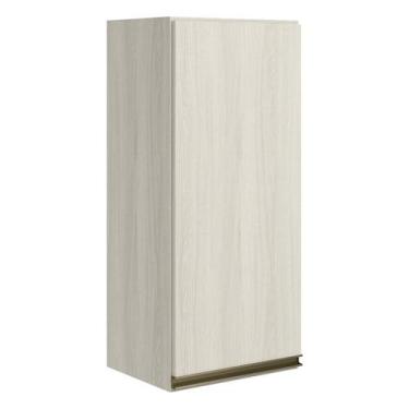 Imagem de Armario Aereo 1 Porta MDF 30 cm Kali 12201 Bianco Toq Bianco Toq Nicio