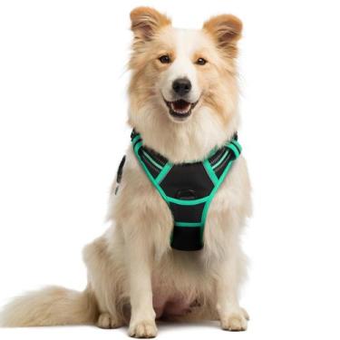 Imagem de Arnês para cães rabbitgoo sem tração ajustável para cães médios