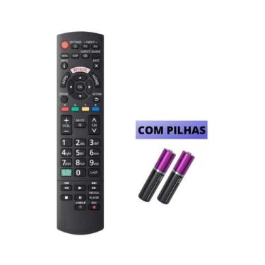 Imagem de Controle Remoto Compatível Tv Panasonic Smart Led Lcd +pilha - FBG