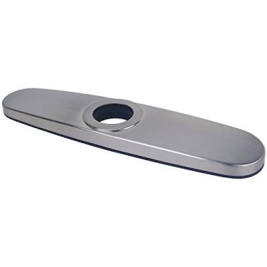 Imagem de Laguna Brass Placa de pia de cozinha 1920SS 25,4 cm, acabamento em aço inoxidável