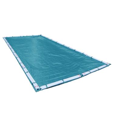 Imagem de Pool Mate 581632R Guardian Winter Capa para piscina no solo, 5,9 x 9,8 m, azul petróleo