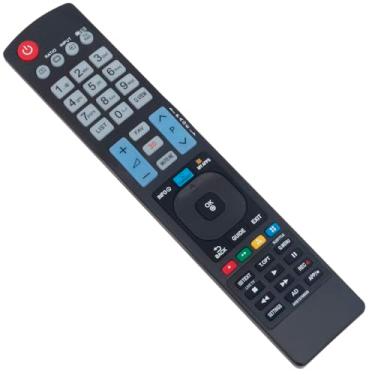 Imagem de Beyution AKB73756523 Controle remoto de substituição compatível com LG LCD Smart TV 19LV2500 22LV2500 22LV255C 26LK330 32LV3500 32LV3520 37LV3500 26LV2500 42LV3500 32LV32LV3520 3400 32LV2500 37LK453C