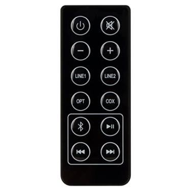 Imagem de Controle remoto de substituição RC10E compatível com alto-falante Edifier Sound Bar R1280DB