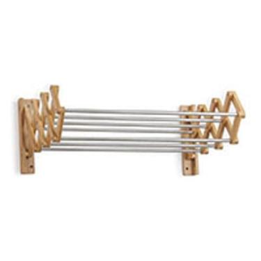 Imagem de Varal Sanfonado Em Bambu Com Hastes Metálicas - Simplo - Oikos